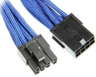 BitFenix 6 + 2-pin PCIe przedłużenie 45cm - rękaw niebieski / czarny ZUAD-385 - Modding - miniaturka - grafika 1