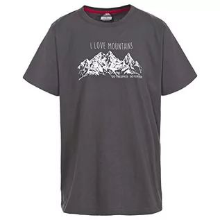 Koszulki męskie - Trespass męska Quill koszulka z krótkim rękawem T-Shirt -  XS biały MATOTSM10016 - grafika 1