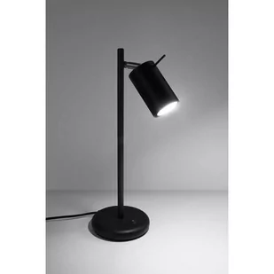 Lampa biurkowa RING czarna - Sollux - Lampy stojące - miniaturka - grafika 1