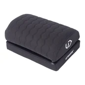 Podnóżki, podpórki, podkładki - Podstawa ergonomiczna pod nogi, FRONTSTEP regulowana wysokość, czarny, pianka z efektem pamięci, ULTRADESK - miniaturka - grafika 1