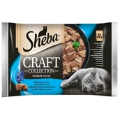 Mokra karma dla kotów - Sheba Craft Collection Rybne smaki saszetki 4x85g - miniaturka - grafika 1