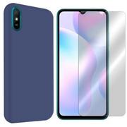 Etui i futerały do telefonów - Etui Do Xiaomi Redmi 9I Pokrowiec Velvet + Szkło - miniaturka - grafika 1