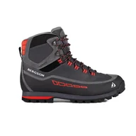 Buty trekkingowe męskie - Buty trekkingowe Męskie Bergson Kinyetti Mid Stx Dark Grey/Red 45 - miniaturka - grafika 1