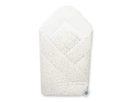 Rożki i beciki - Rożek miękki - Miś z kokardką biały - miniaturka - grafika 1