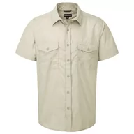 Koszulki sportowe męskie - Koszula męska Craghoppers Kiwi Short Sleeved Shirt Rozmiar: L / Kolor: beżowy - miniaturka - grafika 1