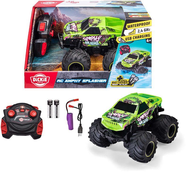 Dickie Dickie RC Amphy Splasher, RTR 2,4 GHz 201104014