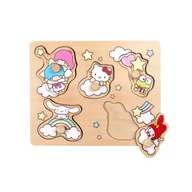 Zabawki interaktywne dla dzieci - Puzzle z uchwytami Hello Kitty - miniaturka - grafika 1