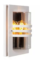 Lampy ścienne - Lucide Privas 14827/01/31 kinkiet lampa ścienna IP44 1x40W E27 biały - miniaturka - grafika 1