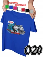 Koszulki męskie - Koszulka Dziecięca Z Nadrukiem Tomek I Przyjaciele Różne Wzory - L 146-152 - miniaturka - grafika 1