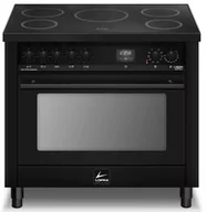 Kuchenki elektryczne - Kuchnia z płytą indukcyjną LOFRA TOTAL BLACK 90 BLACK MATT PNMG96MFT/5IF - miniaturka - grafika 1