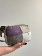 Nerki - Nerka patchworkowa fiolet brąz - miniaturka - grafika 1