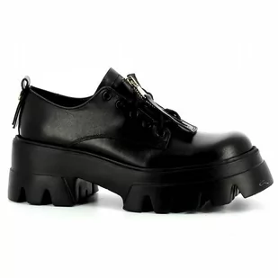 Buty oksfordy damskie CARINII - Carinii - Mokasyny damskie - miniaturka - grafika 1