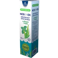 Witaminy i minerały - Oleofarm Sp. z o.o. Noson hipertoniczny udrażniający spray do nosa z aloesem i miętą 120 ml 9093277 - miniaturka - grafika 1