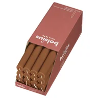 Świece - Bolsius Świece stołowe Shine, 16 szt., 27 cm, korzenny brąz Sfeerpunt - miniaturka - grafika 1
