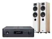 Zestawy stereo - NAD C 399 (czarny) + Diva 5 (dąb) - miniaturka - grafika 1