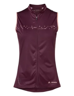 VAUDE Women's Posta Full Zip Tricot SL - top rowerowy damski - Koszulki i topy damskie - miniaturka - grafika 1