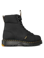 Botki męskie - Dr. Martens Trapery 27861001 Czarny - miniaturka - grafika 1