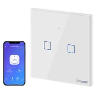 Wyłączniki światła i elektryczne - Sonoff Sonoff T1 EU TX 2-kanałowy IM190314013 - miniaturka - grafika 1