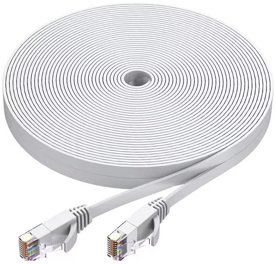 Kabel Ethernet Cat6 U/UTP płaski slim RJ45 3m