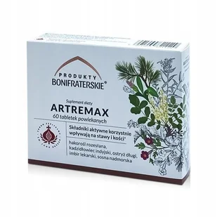 Produkty Bonifraterskie ARTREMAX, 60tabl. powlekanych - Stawy, mięśnie, kości - miniaturka - grafika 1