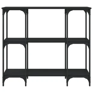 Stolik konsolowy, czarny, 102x35x90 cm Lumarko! - Konsole i sekretarzyki - miniaturka - grafika 5