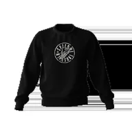 Odzież do sportów motorowych - Czarna bluza SKULL PISTON-L - miniaturka - grafika 1
