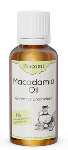 Nacomi Macadamia Oil 30ml - Olejki do ciała i włosów - miniaturka - grafika 1