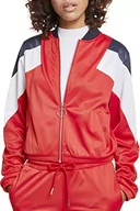 Kurtki damskie - Urban Classics Kurtka damska, wielokolorowy (Firered/Navy/White 01317), M - miniaturka - grafika 1