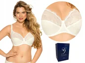 Biustonosze - Gaia 534 Chantal Biustonosz Soft, Ecru, 80B - miniaturka - grafika 1
