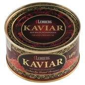 Konserwy i dania rybne - Kawior z łososia Gorbusza 140g G.P. - miniaturka - grafika 1