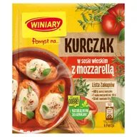 Szybkie dania obiadowe - Winiary Pomysł na... Kurczak w sosie włoskim z mozzarellą 35 g - miniaturka - grafika 1