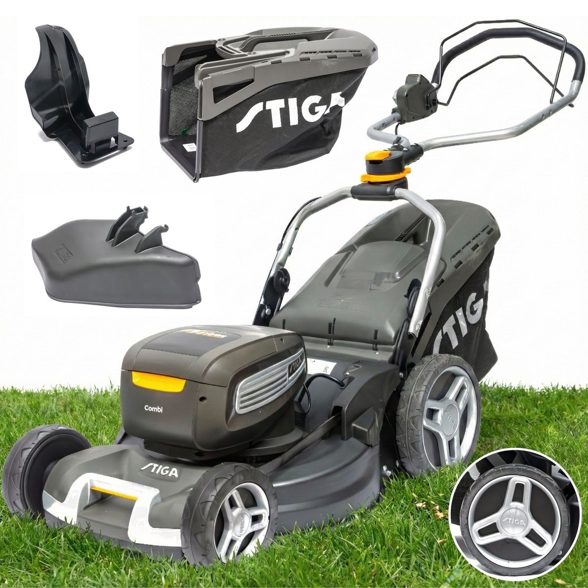 Stiga Kosiarka Akumulatorowa z Napędem Combi 955e V 53cm 4w1 Kosz 70L