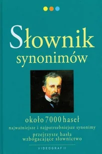 Słownik synonimów - Filologia i językoznawstwo - miniaturka - grafika 1