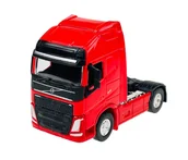 Samochody i pojazdy dla dzieci - WELLY VOLVO FH CZERWONY 1:64 68050 - miniaturka - grafika 1