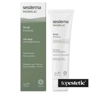 SesDerma Mandelac Scrub Peeling 50ml - Peelingi i scruby do twarzy - miniaturka - grafika 1