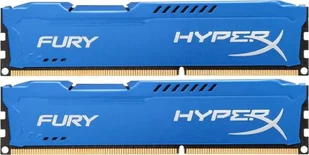Kingston Fury Pamięć RAM Kingston HyperX Fury 8GB DDR3 1600MHz DIMM CL10 HX316C10FK2/8 - Elektronika OUTLET - miniaturka - grafika 1