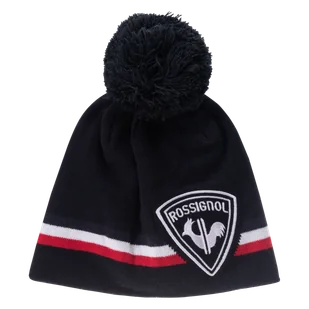 Męska Czapka zimowa ROSSIGNOL L3 ROOSTER POMPON RLMMH12_200 – Czarny - Czapki męskie - miniaturka - grafika 1
