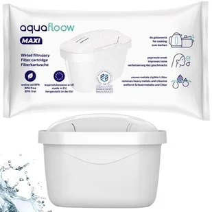 Filtr do wody AquaFloow Maxi do dzbanka filtrującego Brita Dafi zamiennik - Wkłady filtrujące - miniaturka - grafika 1
