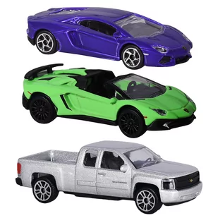 Zestaw 3 resoraków, Audi, Ford, Jeep, skala 1:64 - Samochody i pojazdy dla dzieci - miniaturka - grafika 2
