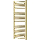 Grzejniki pokojowe - Mexen Ares grzejnik łazienkowy 1200 x 500 mm, 420 W, złoty - miniaturka - grafika 1
