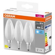 Żarówki LED - Żarówka LED 3 szt. 6 W = 60 W 806 lm Neutralna biel Osram - miniaturka - grafika 1