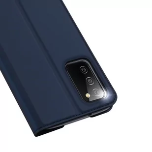 Dux Ducis Skin Pro kabura etui pokrowiec z klapką Samsung Galaxy A03s niebieski - Etui i futerały do telefonów - miniaturka - grafika 3