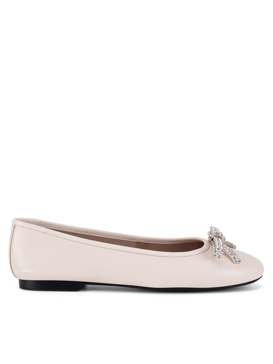 Badura Baleriny Damskie Écru CARNATION-8221-133