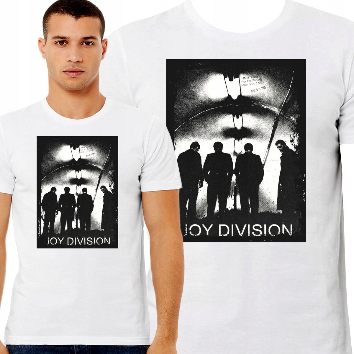 T-SHIRT Koszulka Męska JOY DIVISION Ian Curtis Post Punk Gothic L 3367