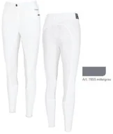 Bryczesy - Pikeur Bryczesy AUDREY GRIP SUMMER z silikonowym lejem mittelgrau - miniaturka - grafika 1