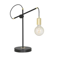 Lampy stojące - Lampka nocna GEOMET LN1 BLACK 1xE27 - czarny - miniaturka - grafika 1