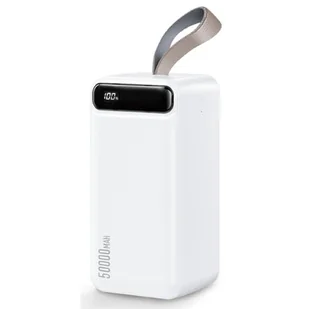 WEKOME WP-283 Minre Series - Power bank 50000 mAh Fast Charging 2x USB-A 10W (Biały) - Powerbanki - miniaturka - grafika 1