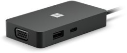 HUB USB Microsoft MS Surface USB-C Travel Hub CS/EL/HU/SK Black 161-00008