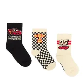 Skarpetki dla dzieci - Skarpety długie Cars CEO-ACCCS-SS26-238DPC(3-PACK) Kolorowy - miniaturka - grafika 1