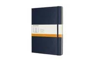 Notesy i bloczki - Moleskine notes w linie, XL, szafirowy - miniaturka - grafika 1